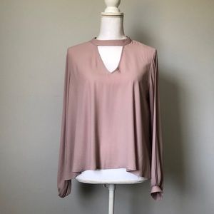 Lush Choker Blouse